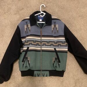 Pendleton Bomber Jacket.  Size XL